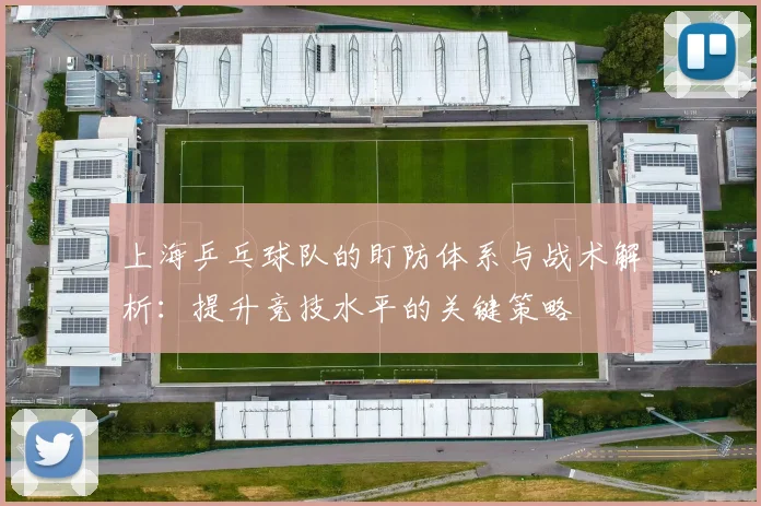 上海乒乓球队的盯防体系与战术解析：提升竞技水平的关键策略