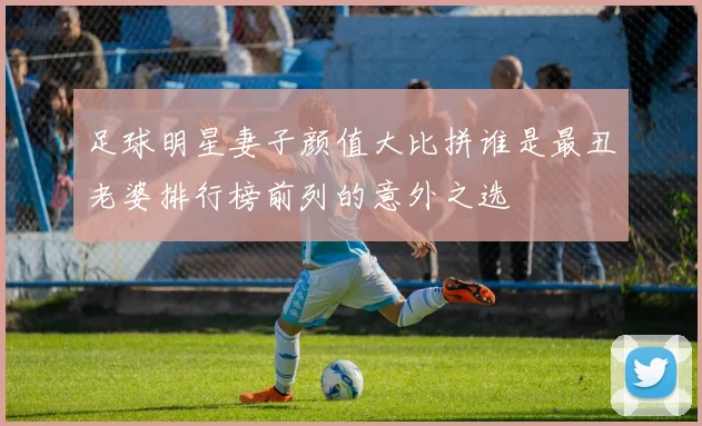 足球明星妻子颜值大比拼谁是最丑老婆排行榜前列的意外之选