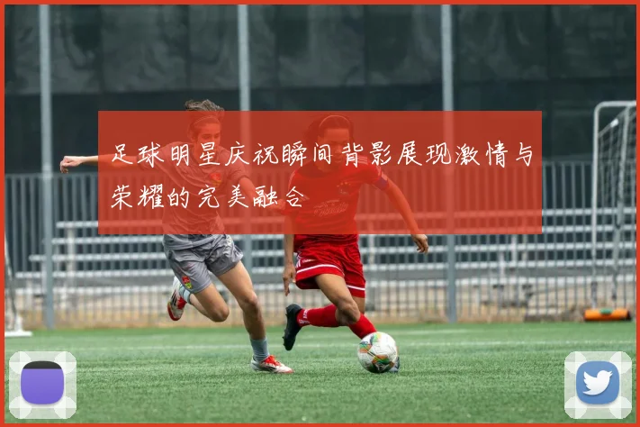 足球明星庆祝瞬间背影展现激情与荣耀的完美融合